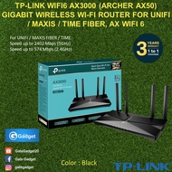 TP-LINK WiFi6 AX3000 Archer AX50 Gigabit Wireless Wi-Fi Router For UniFi / Maxis / Time Fiber, AX Wi