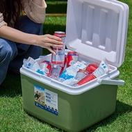 Win Portable Cooler Box Ice Bucket Maintain Temperature For Camping Food Storage 30 Liters Refrigera