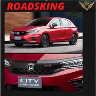 HONDA CITY 2020-2022 HATCHBACK RS FRONT BUMPER GRILL GRILLE GLOSS  BLACK