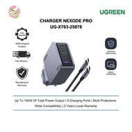 UGREEN CHARGER NEXODE PRO 160W / 100W / 65W GAN FAST CHARGER WALL ADAPTER FAST CHARGE WITH USB-C TO 