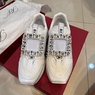 Roger Vivier VIV GO STRASS BUCKLE SNEAKERS
