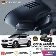 🔥4K UHD Premium DashCam🔥Vision Cam For Volvo T8 T5 XC90 XC60 XC40 V60 S60 V90 S90 Wifi DashCam Front 4K 2160P+Rear 1080P