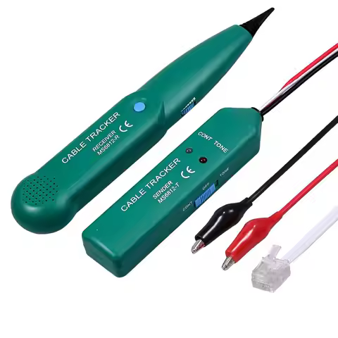 Cable Tracker Wire Tracer Ethernet Tracker Telephone Tone Generator Line Toner Tester for Network Te