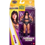 MATTEL WWE Elite Collection Summerslam Series Chyna With Accessories & Jesse Ventura BAF Part