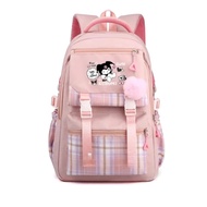 Tas sekolah anak perempuan SD TK karakter kuromi Ransel Anak Cewek Terbaru Korean Style beii 1 dapat