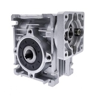 VINCE-Speed Reducer Worm Dc Motor Gearbox Rv030 14mm Output 5:1-80:1 Worm Gearbox Speed Reducer For Nema 23 Motor