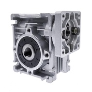 VINCE-Speed Reducer Worm Dc Motor Gearbox Rv030 14mm Output 5:1-80:1 Worm Gearbox Speed Reducer For 