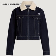 KARL LAGERFELD - IKON PATCH DENIM JACKET