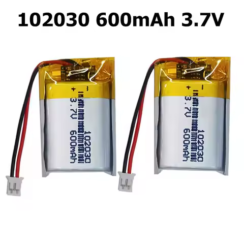 2PCS/Lot 402030 502030 602030 802030 902030 3.7V LiPo Rechargeable Battery PH-2.0mm for MP3 Bluetoot