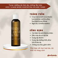 [Hàng có sẵn] Toner dưỡng da làm dịu chống lão hóa AXIS-Y Ay&me Biome Comforting Infused Toner 200ml