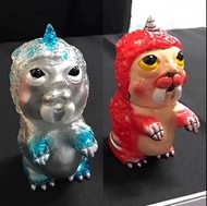 BlueMoonToy - Pigmon 比蒙 MOON MONSTER ALPHA 小月獸 限定版 12cm $350 / 小月獸 12cm $350 / Sofvi Sofubi 搪膠 / Bea