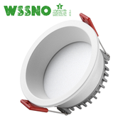 [wssno] Dimmable Anti-glare Recessed LED Downlight Lamp 5W 7W 9W 12W 20W 85-265V Ceiling Spot Panel Bulbs Round For Home Lighting