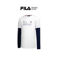 FILA เสื้อยืดเด็กผู้ชาย รุ่น TSP231007B - WHITE