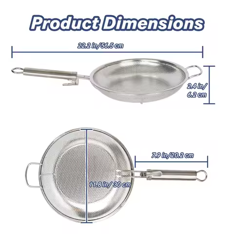 TastyWay Grill Pan, Grill Skillet, Easy to Clean, Steak, Meat, Grill Pan, Grilling Pan, Frying, Kitc