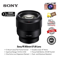Sony FE 85mm f/1.8 SEL85F18 Protrait Lenses ( 1 Year Warranty )
