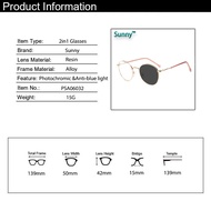 Anti Radiation Photochromic Eye Glasses For Women Men Replaceable Lens Eyeglasses Frames Multicoat Sun Adaptive Glass Anti Blue Ray Eyewear Specs Transitional Anti Blue Light Glare Computer Glasses Round Anti UV400 Auto Changing Color Sungl