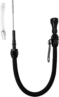 for LS Truck Engine Flexible Oil Black Dipstick Aluminum Stainless 4.8 5.3 6.0 by BLUE ELF