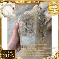 Original rough white quartz stone for home decoration, high energy purification 17cm, weight 1.6kg (