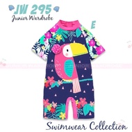 (8-13y) Short children's swimsuit Girls' Swimwear Unicorn LOL Character with hat brand JW143 3D Char