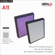 A11 Compatible Replacement Hepa Carbon Filter - Hepalife