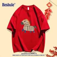 Kaos 新年衣服 2026 HORSE 马年新年衣服 Unisex FAMILY SET TShirt Cotton Short Sleeve Baju Kids#11
