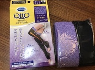全新 便宜賣 日本原裝- Dr.Scholl 【QTTO 爽健】限量黑色-睡眠專用機能美腿襪 M號 800