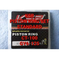 KSR Piston Ring Set Standard for CT-100 / GY6-125