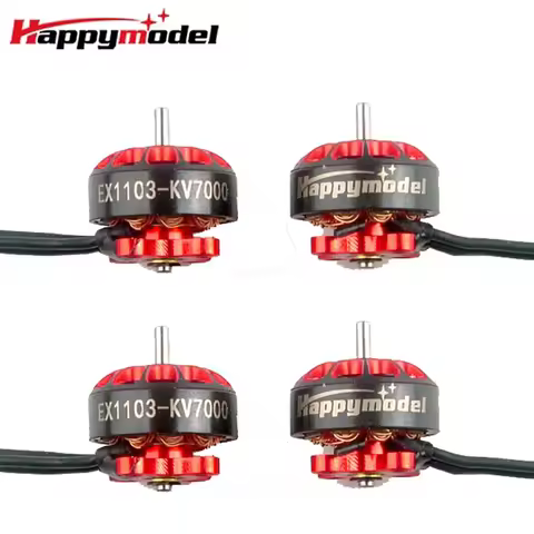 HappyModel EX1103S 1103 7000KV 8000KV 9000KV 2-4S Brushless Motor 1.5mm for FPV Toothpick Micro Dron