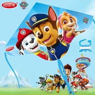 Hahaball Paw Patrol Kite Children Adult Parent-Child Outdoor Sports Toys Drum Barrel Wire Wheel Breeze Easy to Fly Extra Large Collection