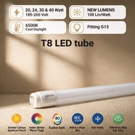 CAHAYA TL LED TUBE LIGHT T8 20W, 24W, 30W, 40W 120CM WHITE LIGHT