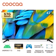 coocaa 43s7g - coocaa tv 43 inch- android 11 - 43s7 g - full hd - bracket swivel 