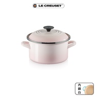 LE CREUSET琺瑯便利湯鍋/ 20cm/ 貝殼粉