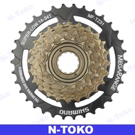 Sprocket Sepeda 7 Speed Shimano MF-TZ31 Megarange 14-34T