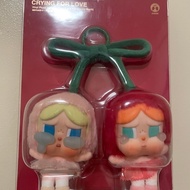 POPMART CRYBABY Cherry Keychain 1 In Seal