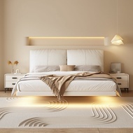 Tax Included Genuine Leather Bed Frame Suspended Bed Frame Bedroom Bed Frame Double Bed Frame Nordic