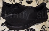 全場至抵👍🏻全新 Skechers Men Slip-ins GOwalk 7 Easy On 2 Walking Shoes 黑魂 輕量健步跑鞋 216641-BBK (US 11) 媲美 HOKA