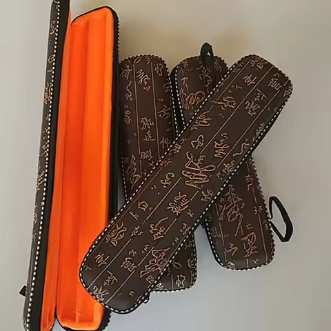 Flute Cover Bamboo Flute Box Instrument Storage Case Shockproof Child School Flute Case Resistant Po