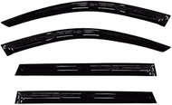 YW AUTO Out-Channel Ventvisor/Window Deflectors/Window Visor | Fits 2006-2011 BMW 3 Series E91 Estat