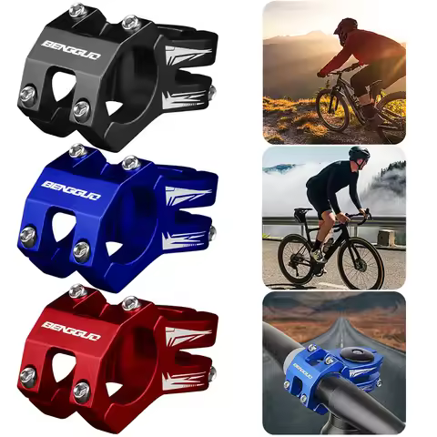 31.8 Stem MTB Stem Aluminum Alloy Road Bike Stem MTB Bike Handlebar Stem for Most Bicycle Road Bike 
