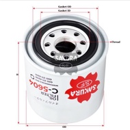 KOMATSU 4D95 PC60-5/6 engine oil filter code C-5604 / FJ-3017 ST10728 P550719 LF3415 29005351 600-21