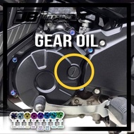 GR5 TITANIUM | Sniper 150/155 Gear Oil Bolt | Gr5 Titanium
