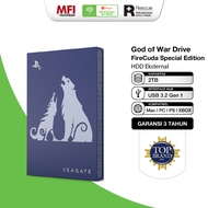 Seagate FireCuda God of War HDD/External Hard Drive 2TB USB3.2