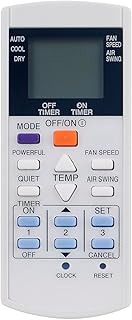 ALLIMITY Replacement Air Conditioning Remote Control for Panasonic Air Conditioner AC A/C A75C2606 A
