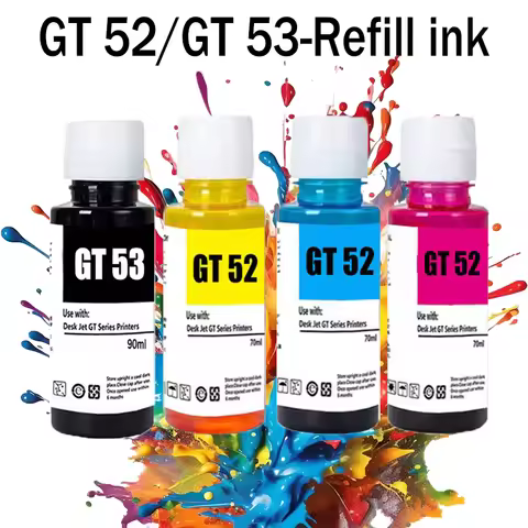 GT-52 GT-53 gt52 gt53 Refill Ink For HP GT5820 GT411 GT582 GT410 518 519 510 531 672 726 755 798 Pri