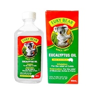 ☜✵▽ Euky Bear/eucapro Eucalyptus Oil 15ml/60ML
