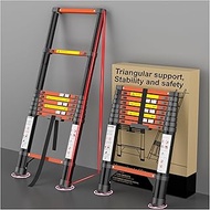 Telescoping Ladder Extension Telescopic Collapsible - 8.5 FT Rv Telescope Foldable Extendable Tall C