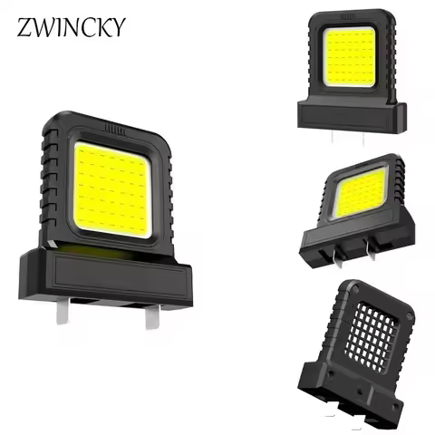 LED Work Light For Makita Milwaukee Bosch Dayi Lomvum Zhipu 18V Li-ion Battery Interchangeable Porta