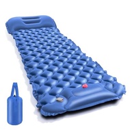 Air mat camp mat [inflates in 25 seconds, 10cm thickness] foot pump type, infinitely connectable, R-