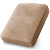 {QW Sofa Cover} Velvet Soft Patio Sofa Covers Stretchy Sofa Sectional Covers Removable Seat Cushion 