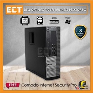 [Clearance] (Refurbished) Dell Optiplex 790 SFF (i5-2400 3.40Ghz,500GB,4GB,DVD-RW,W7P)